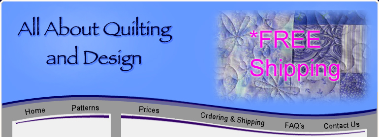 Welcome, About us, Quilting Services, New Arrivals, Calendar